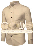 Navkanj Men's Slim Fit Spread Collar Pure Cotton Formal Shirt