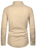 Navkanj Men's Slim Fit Spread Collar Pure Cotton Formal Shirt