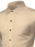 Navkanj Men's Slim Fit Spread Collar Pure Cotton Formal Shirt