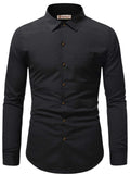 Navkanj Men's Slim Fit Spread Collar Pure Cotton Formal Shirt