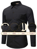 Navkanj Men's Slim Fit Spread Collar Pure Cotton Formal Shirt