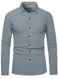 Navkanj Men's Slim Fit Spread Collar Pure Cotton Formal Shirt