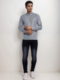 Navkanj Men's Slim Fit Full Sleeve Cotton Black Color Short Kurta