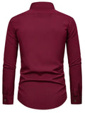Navkanj Men's Slim Fit Spread Collar Pure Cotton Formal Shirt