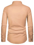 Navkanj Men's Slim Fit Spread Collar Pure Cotton Formal Shirt