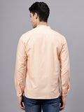 Navkanj Men's Slim Fit Full Sleeve Cotton Blend Short Kurta