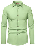 Navkanj Men's Slim Fit Spread Collar Pure Cotton Formal Shirt