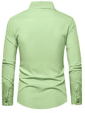 Navkanj Men's Slim Fit Spread Collar Pure Cotton Formal Shirt