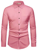 Navkanj Men's Slim Fit Spread Collar Pure Cotton Formal Shirt