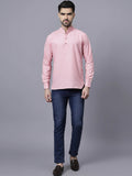 Navkanj Men's Slim Fit Full Sleeve Cotton Blend Short Kurta
