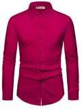 Navkanj Men's Slim Fit Spread Collar Pure Cotton Formal Shirt