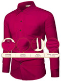 Navkanj Men's Slim Fit Spread Collar Pure Cotton Formal Shirt