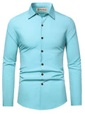 Navkanj Men's Slim Fit Spread Collar Pure Cotton Formal Shirt