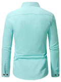 Navkanj Men's Slim Fit Spread Collar Beige Color Cotton Formal Shirt