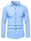 Navkanj Men's Slim Fit Spread Collar Pure Cotton Formal Shirt