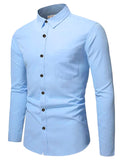Navkanj Men's Slim Fit Spread Collar Beige Color Cotton Formal Shirt