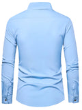 Navkanj Men's Slim Fit Spread Collar Pure Cotton Formal Shirt