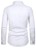 Navkanj Men's Slim Fit Spread Collar Pure Cotton Formal Shirt