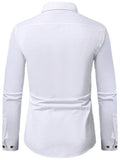 Navkanj Men's Slim Fit Spread Collar Beige Color Cotton Formal Shirt