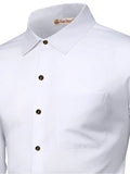 Navkanj Men's Slim Fit Spread Collar Pure Cotton Formal Shirt