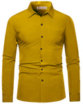 Navkanj Men's Slim Fit Spread Collar Pure Cotton Formal Shirt