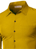 Navkanj Men's Slim Fit Spread Collar Pure Cotton Formal Shirt